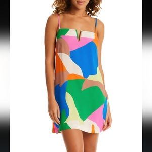 Sanctuary A Line Printed Dress